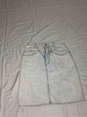 NUOVO Denim Midi Skirt